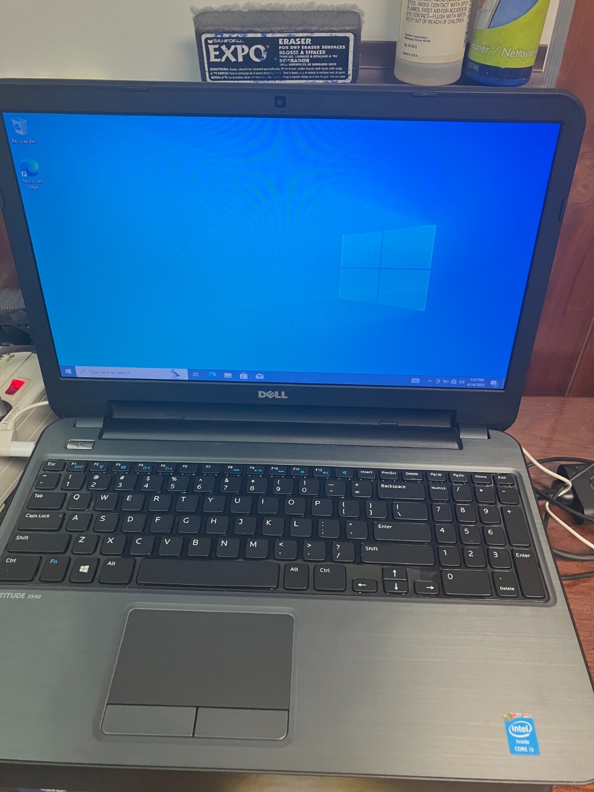 Dell Latitude 3540 Intel i3-4030U 1.9GHz 12GB Ram 480GB HD no/battery FOR PARTS