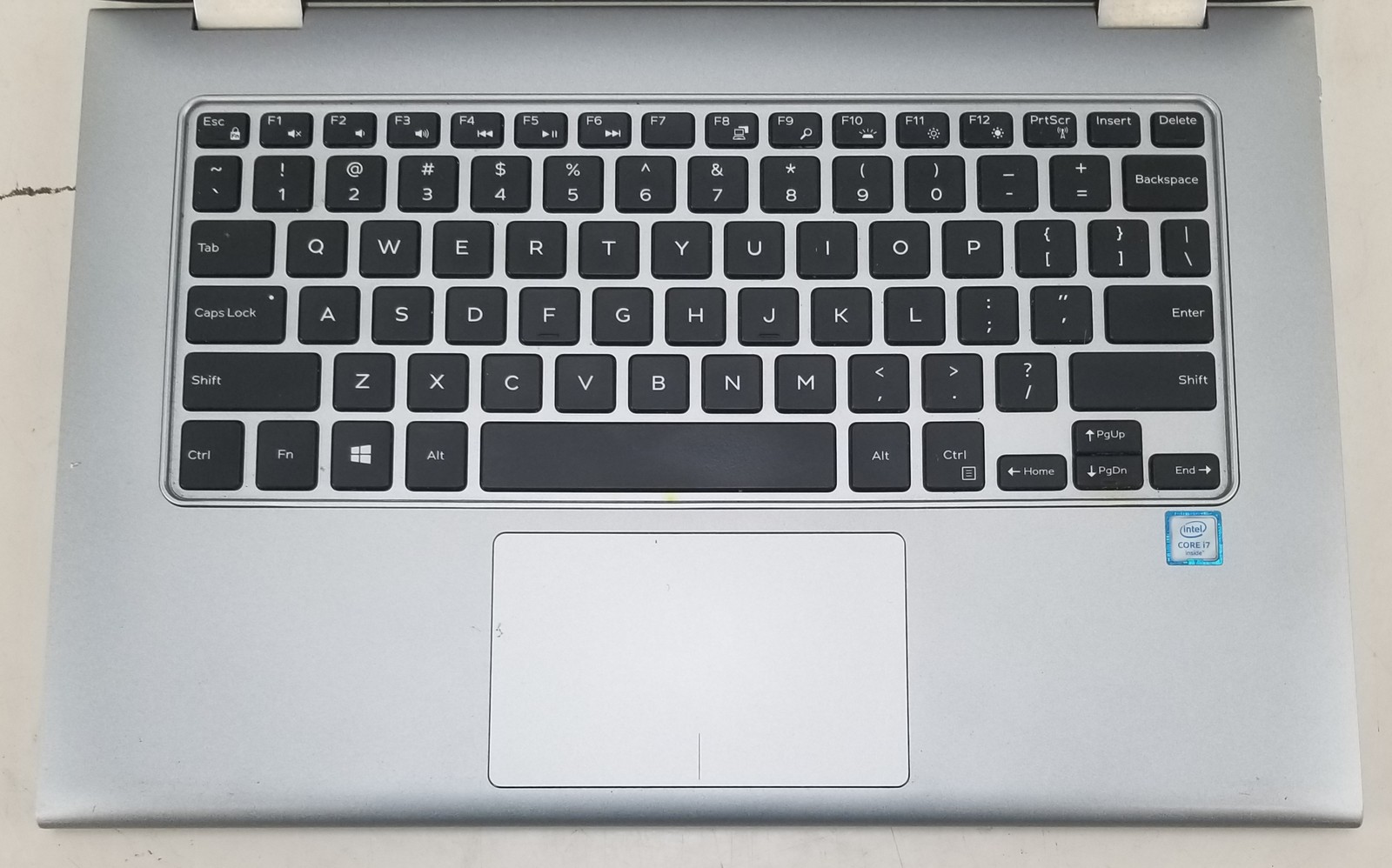 FOR PARTS Dell i7-6500U 8GB 256GB SSD NO OS/BAD KEYBOARD