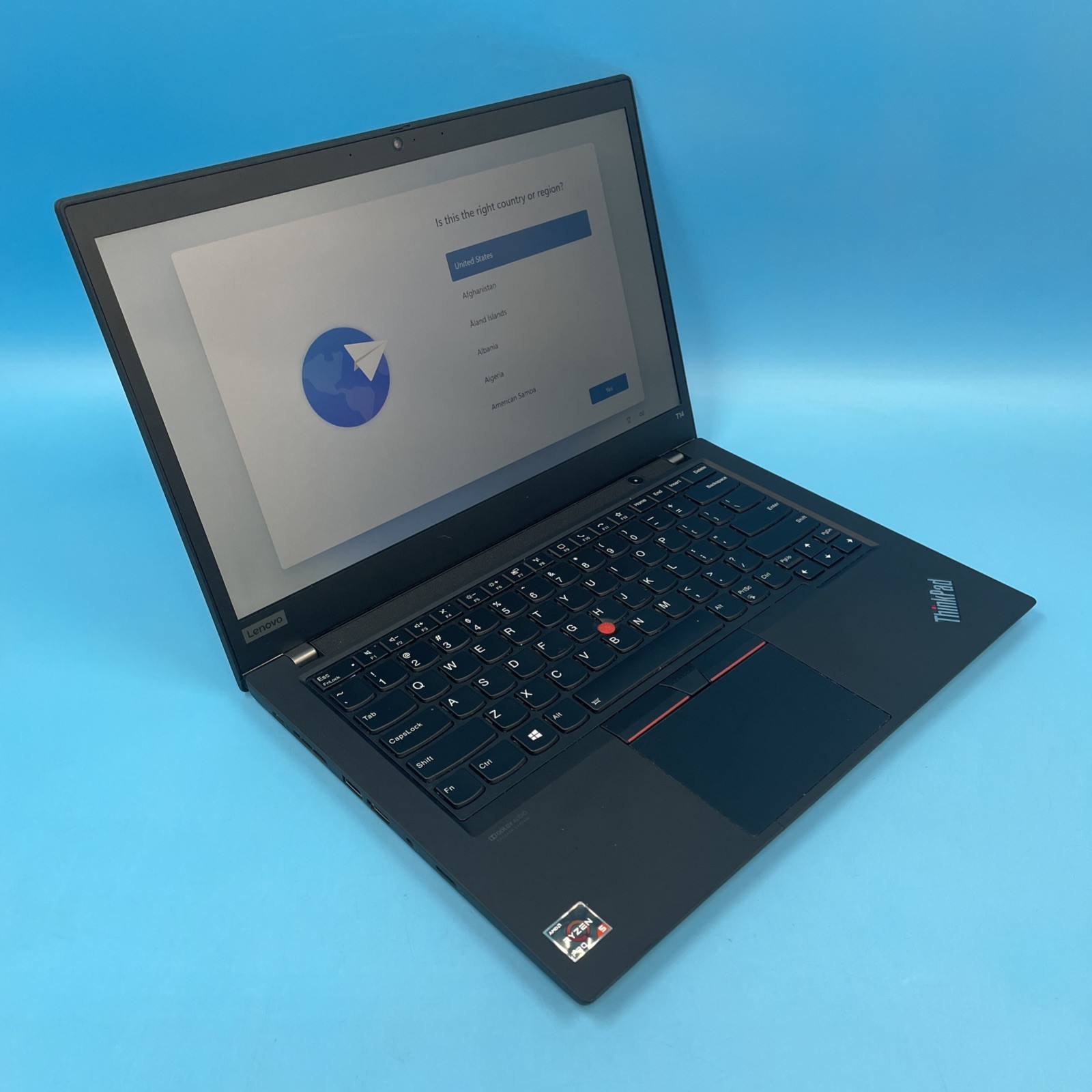 Lenovo ThinkPad T14 | Ryzen 5 Pro 4650U | 16GB RAM | 256GB SSD | W11 PRO | 73%