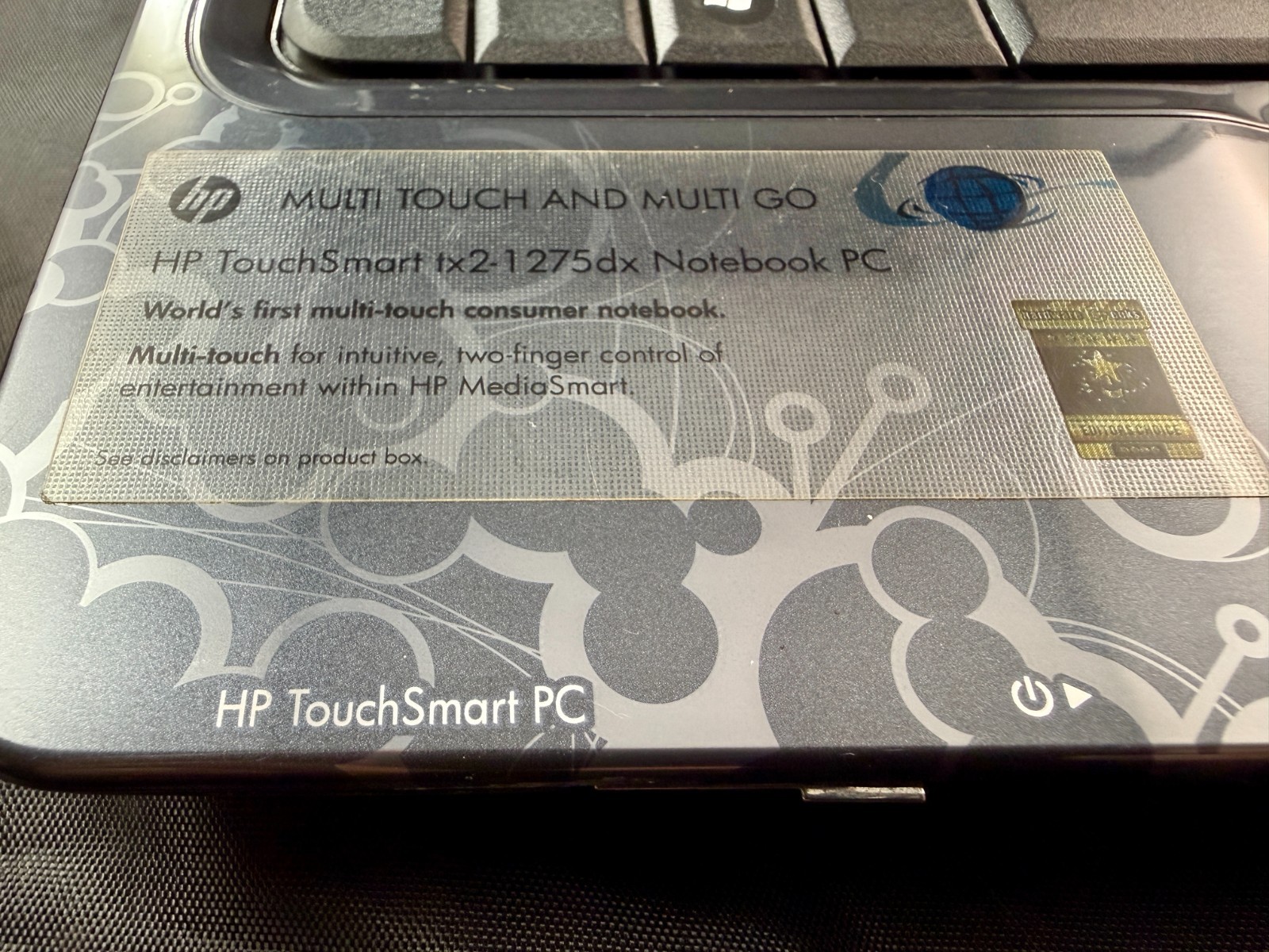 HP TouchSmart TX2-1275DX Notebook – Laptop AMD Turion X2 ATI Radeon Graphics