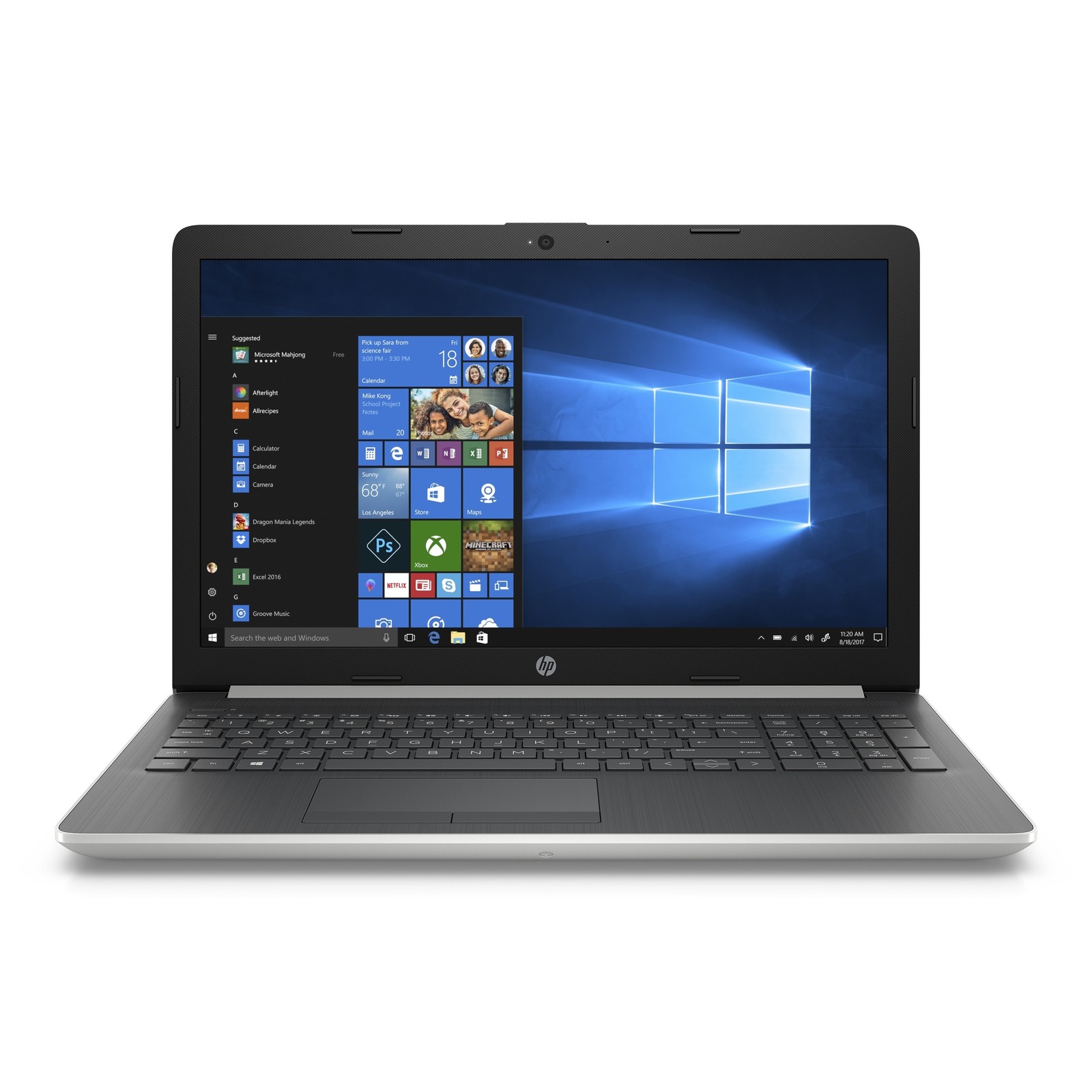 HP 15-DA0012DX 15.6″ 16GB 512GB, Natural Silver