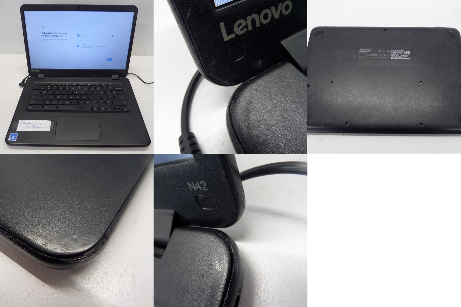 Lot Of 11 Lenovo N42-20 80US 14″ 80US0002US Chromebook 32GB SSD READ DESC