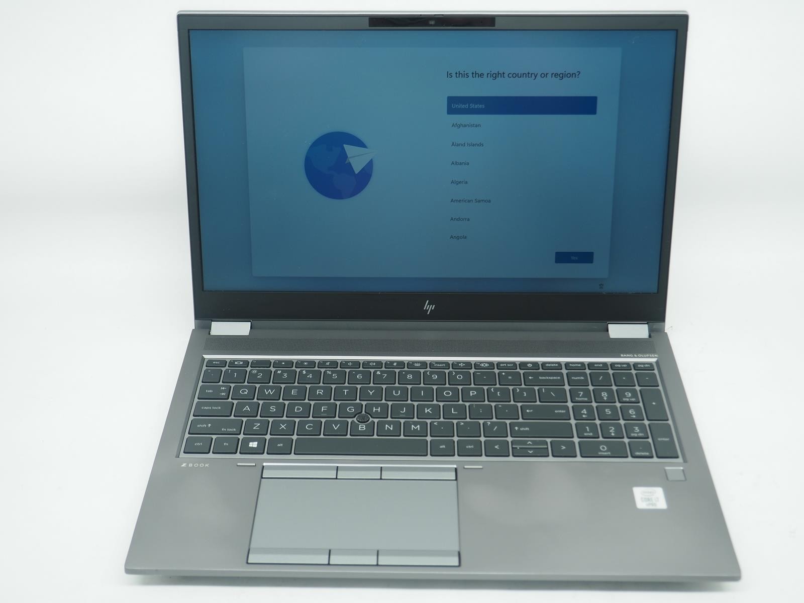 HP ZBOOK FURY 15 G7 15.5″ Intel i7-10850H 2.70GHz 32GB 512GB No Adapter Grade B