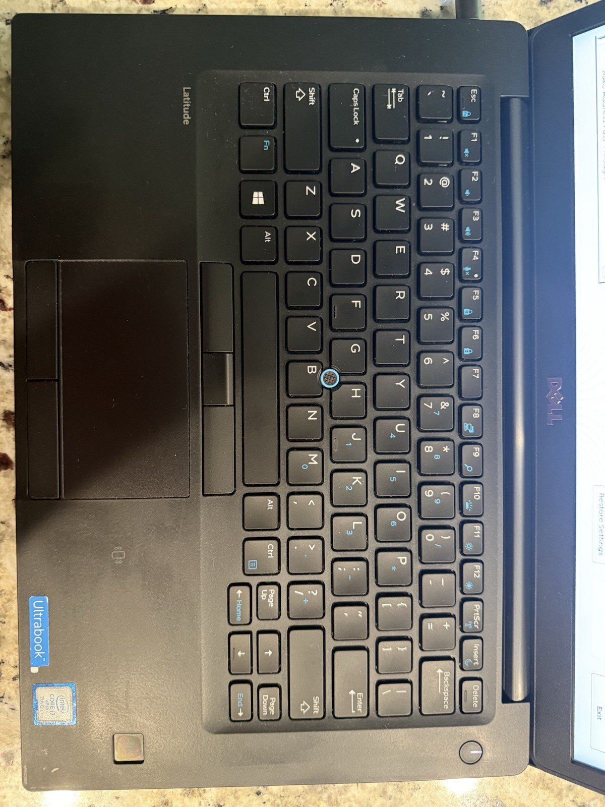Dell Latitude E7480 Laptop Core I7-7600u 2.80ghz 8gb RAM 256 SSD Intel HD