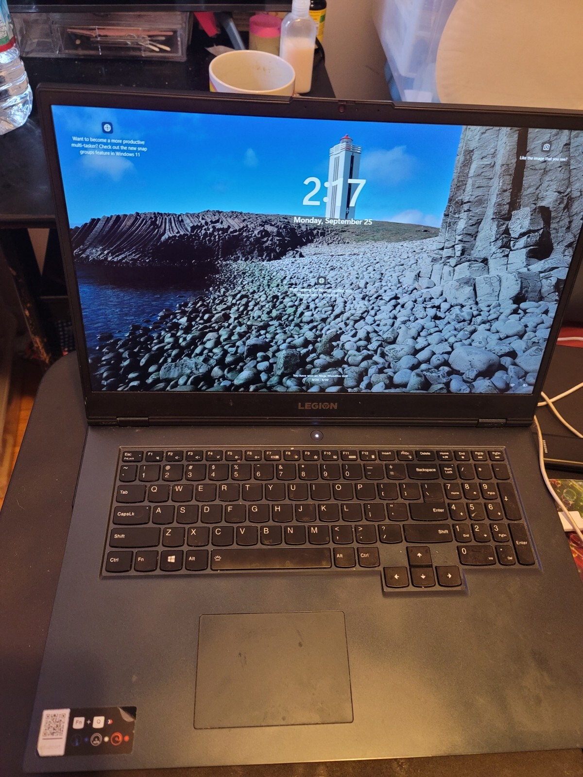 Lenovo Legion 5 17ACH6H 17.3″ Laptop AMD Ryzen 7 5800H 8GB
