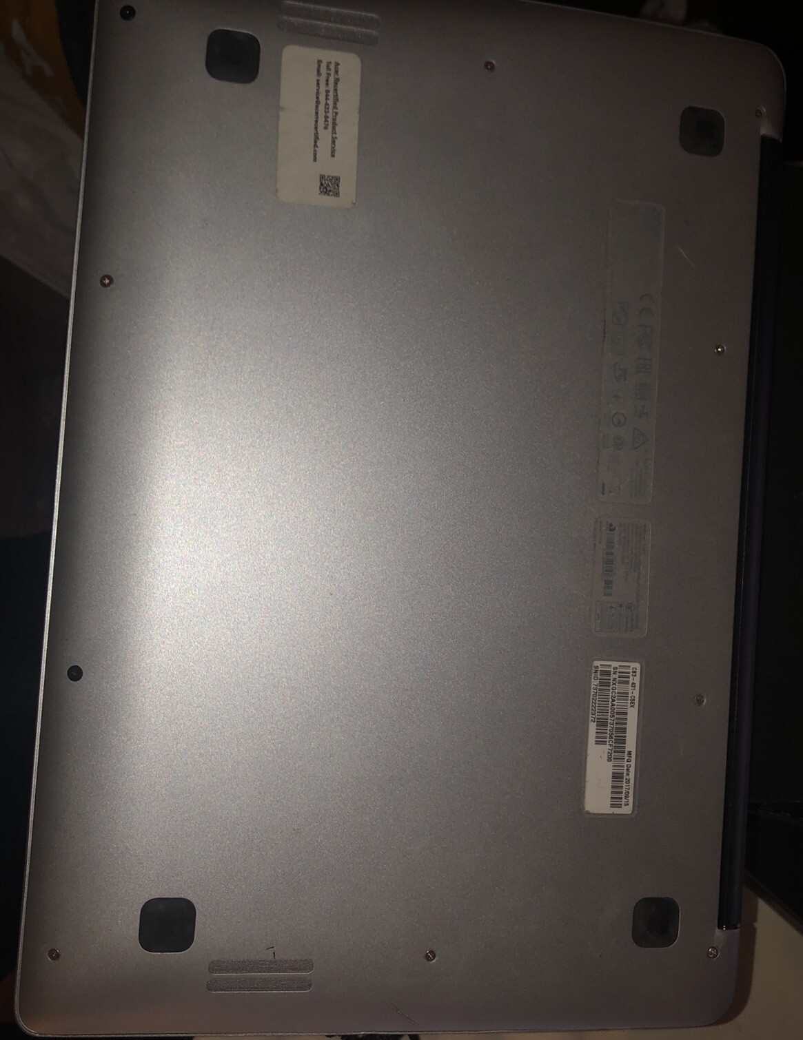 Acer Chromebook Laptop 14″ Intel N3160 1.6GHz 4GB RAM 32GB eMMC CB3-431-C5FM