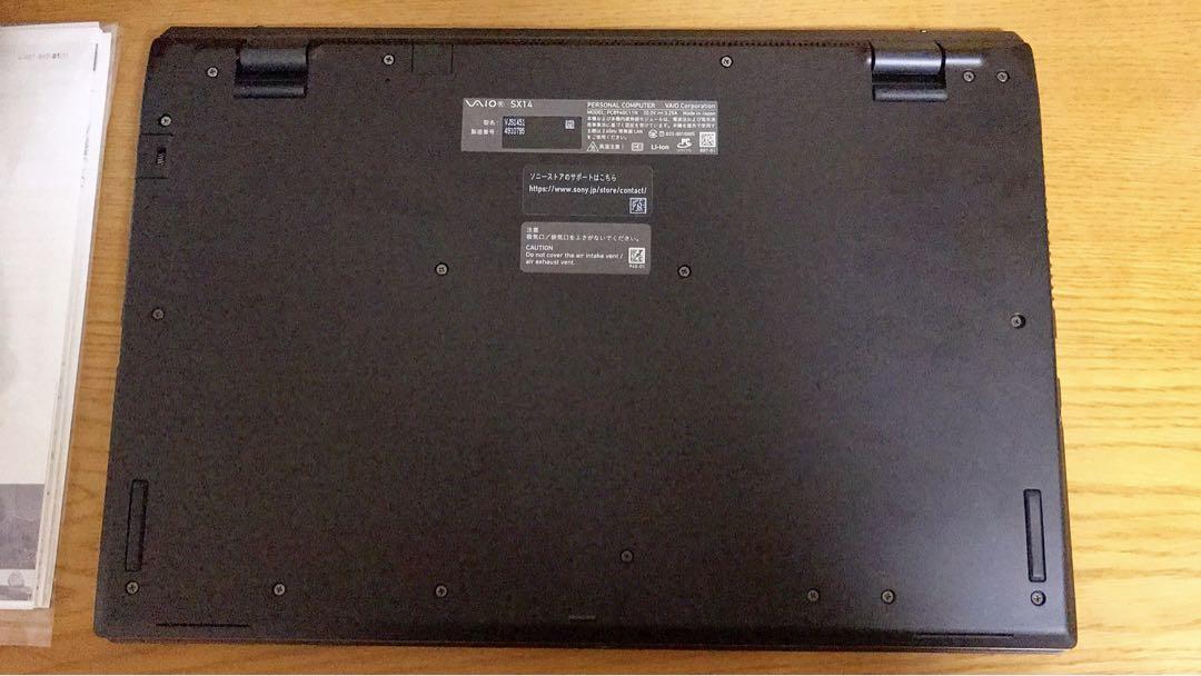 VAIO SX14 (model released in July 2022) VJS1451 Windows11 Home i5-1240P