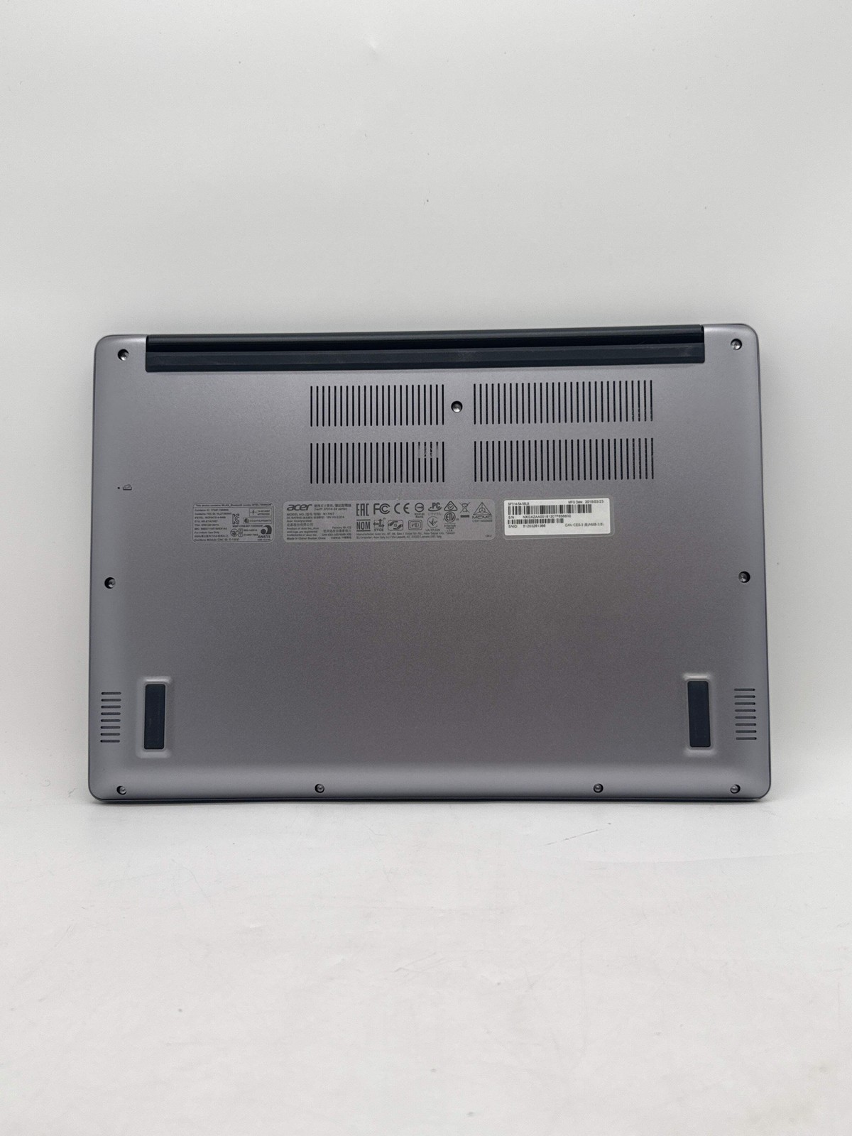 Acer Swift 3 SF314-54 14″ Core i5-8250U 8GB 256GB SSD No Power / bad battery