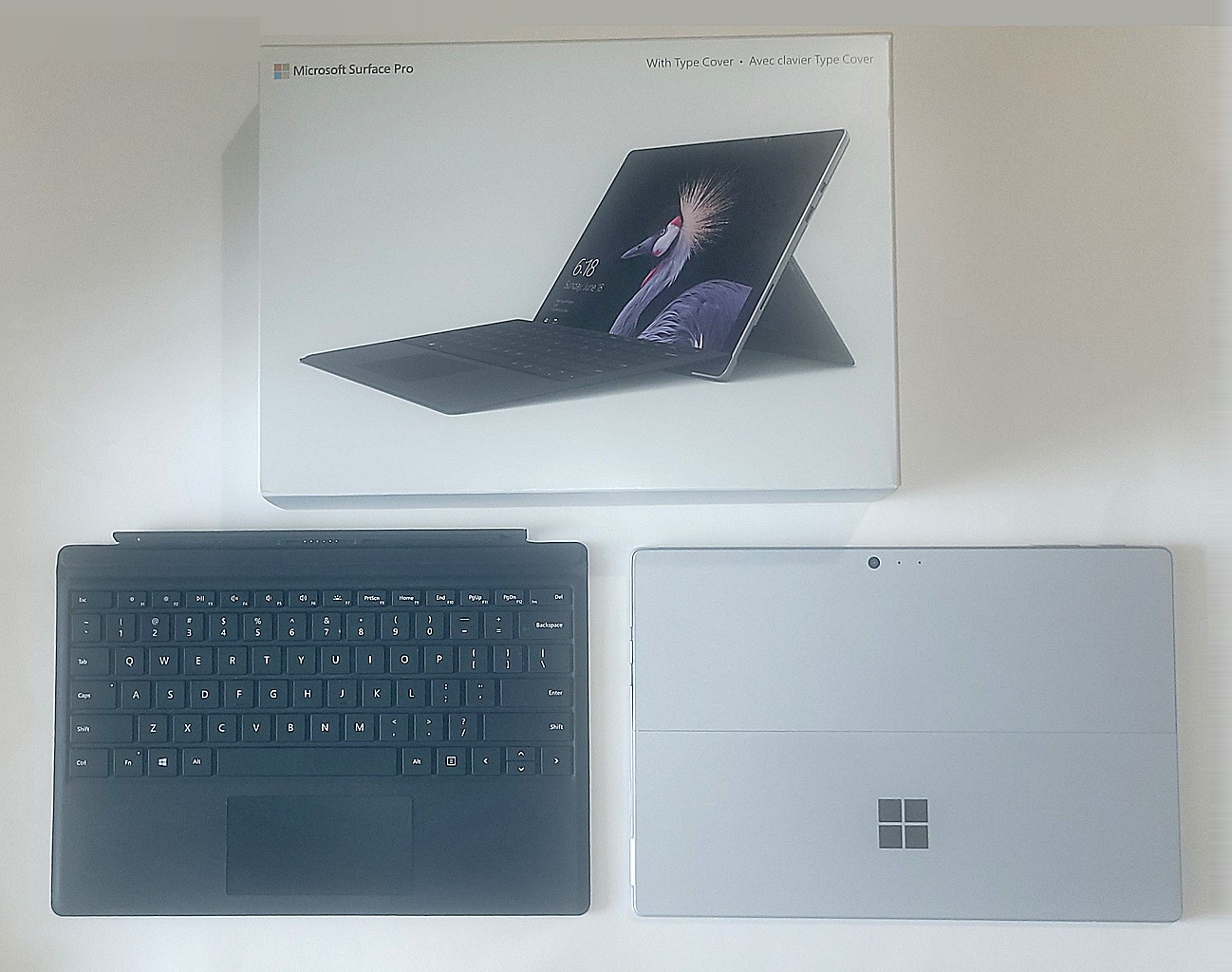 Microsoft Surface Pro Model 1796 Tablet, With original packaging.