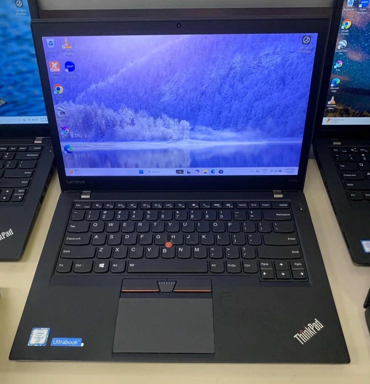 🔥5x Lenovo ThinkPad T460S 8GB 128GB SSD Intel Core i7-6600u 14″☆WIN 11 PRO☆