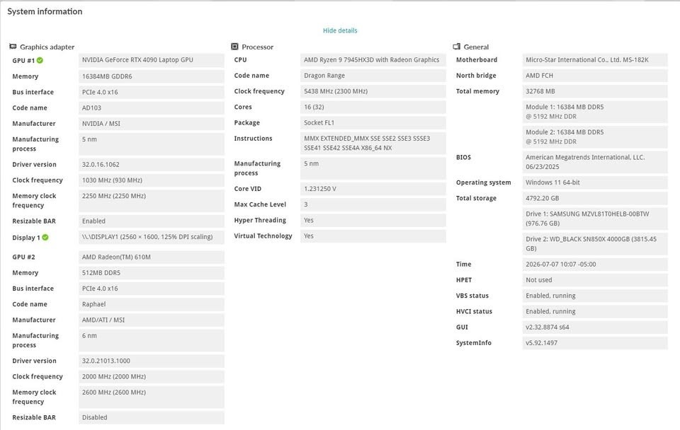 RTX 4090 Gaming Laptop