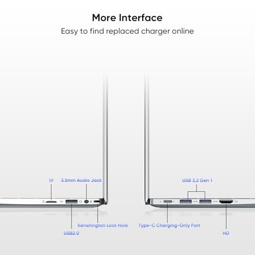 Laptop Computer, 15.6 inch 1920×1080 FHD IPS Display, 16GB RAM / 256GB SSD