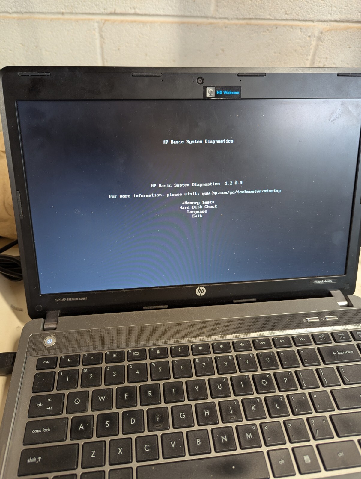 HP ProBook 4440s 14in. Intel Core i3-2nd NO Ram/CORD/HDD Boots #311