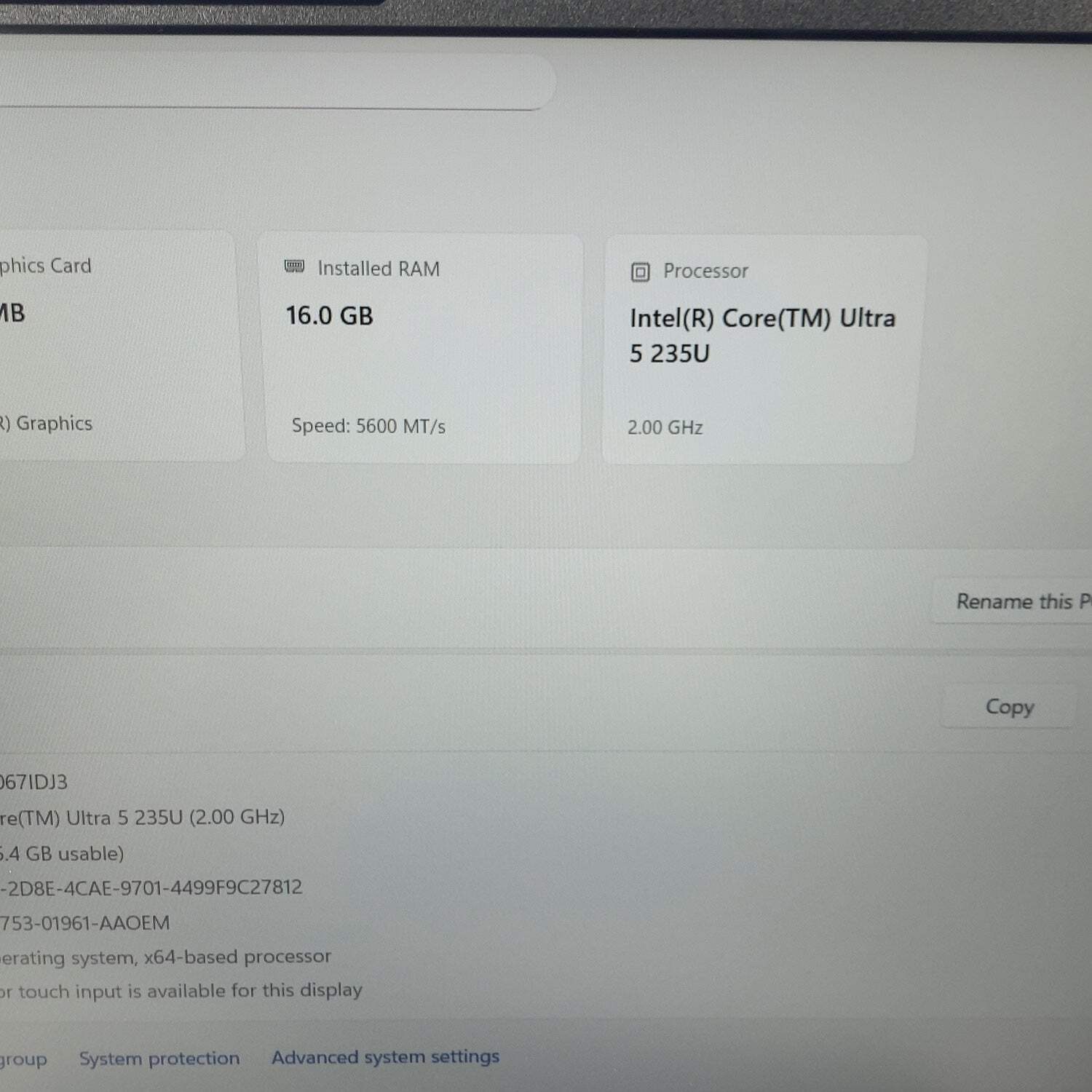 HP EliteBook 6 G1i CY5P9UP 16″ Ultra 5 235U 2.0GHz 16GB RAM 256GB SSD