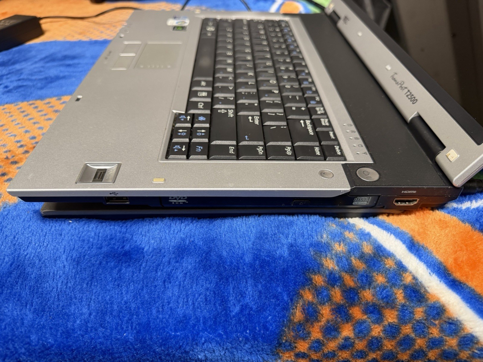MPC Transport T2500 Laptop Computer 15.1 TFT Win10pro C2D 2.50 40GB 4GB DVDRW