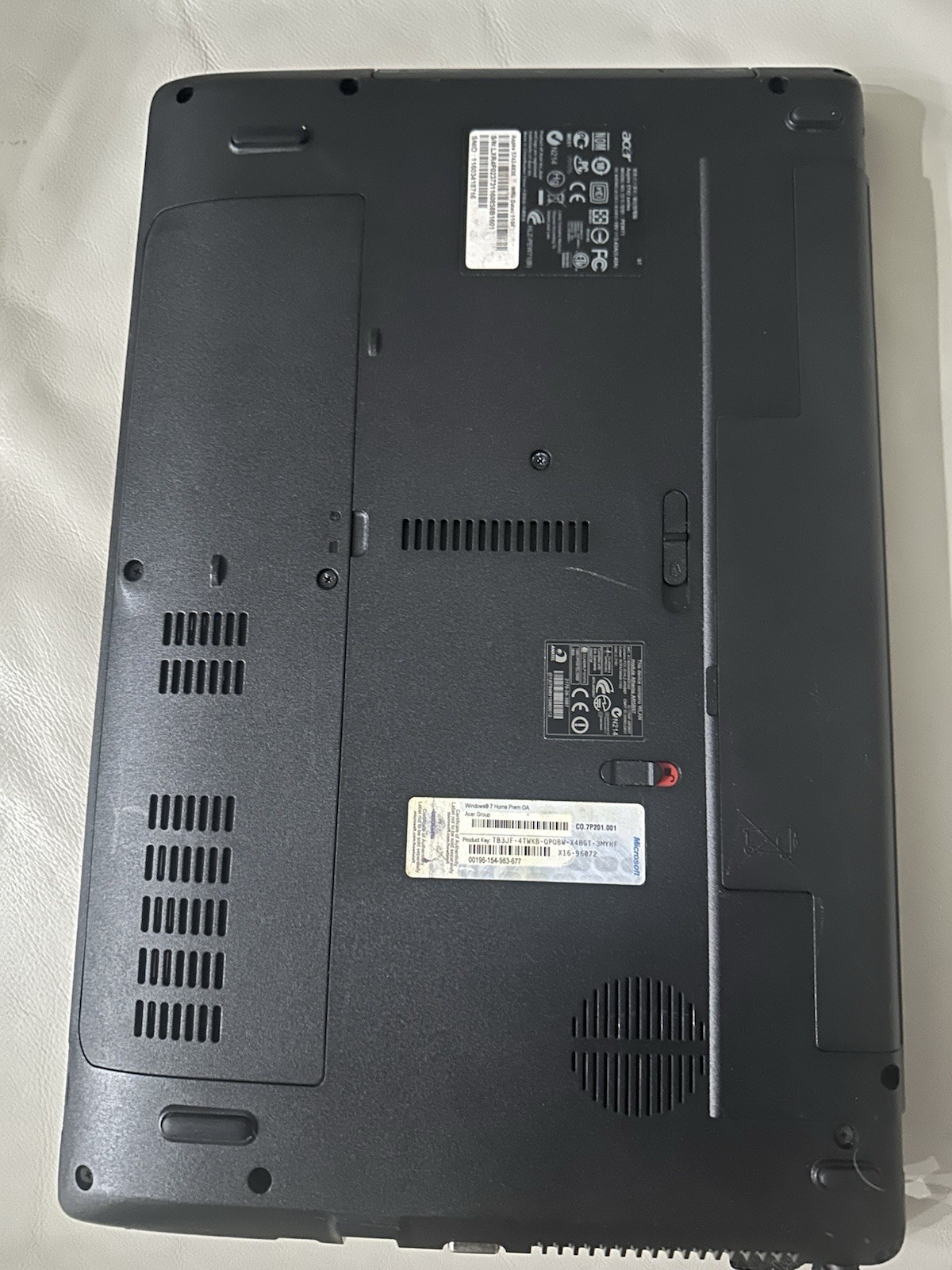 ACER ASPIRE 5742-6838 SERIES PEW71 WINDOWS 10 HOME PREMIUM 4GB RAM I5