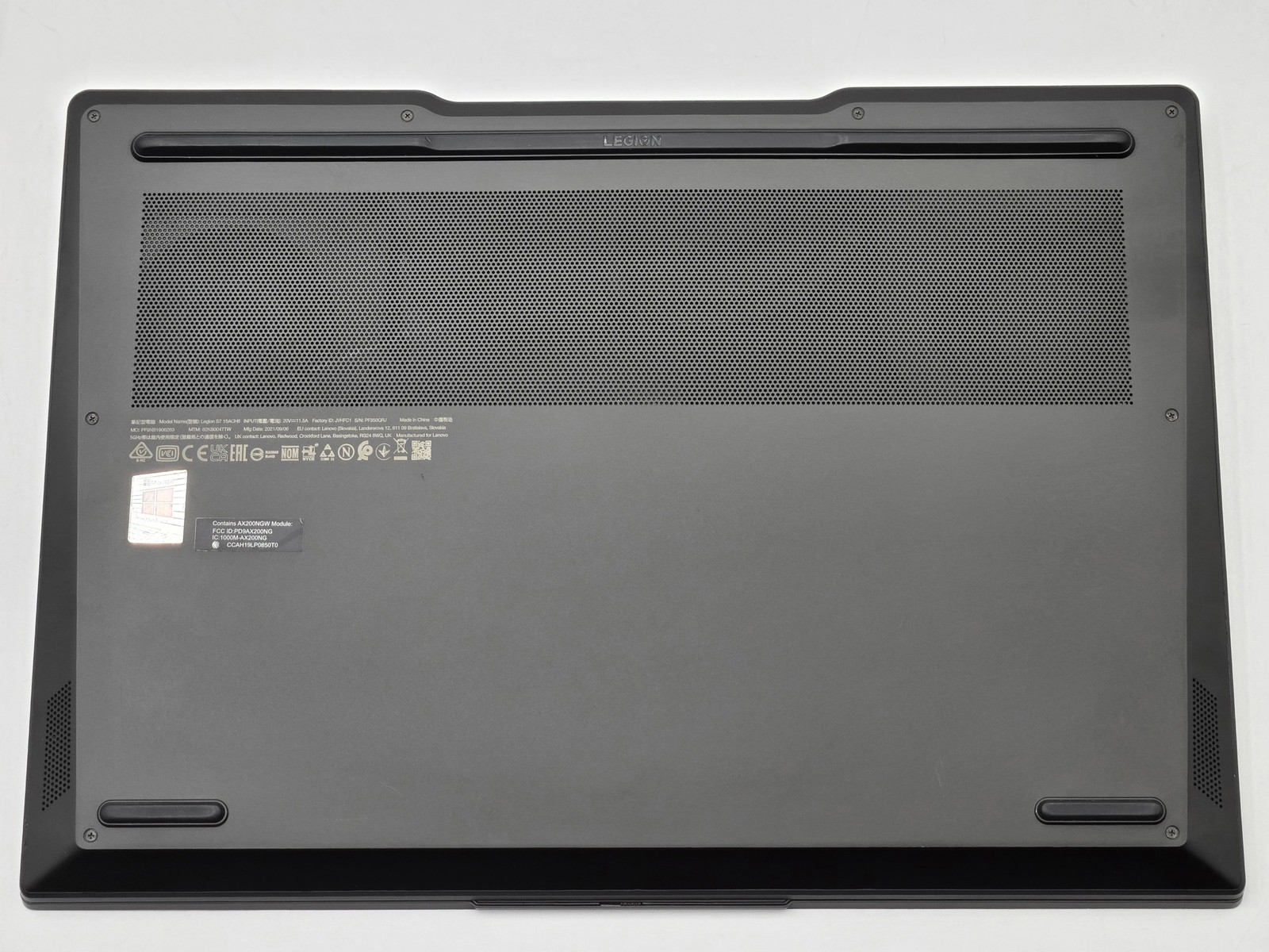 Lenovo Legion S7 15ACH6 15″ FHD RYZEN 7 5800H 1TB 32GB W11 RTX 3050 Ti RGB 165Hz