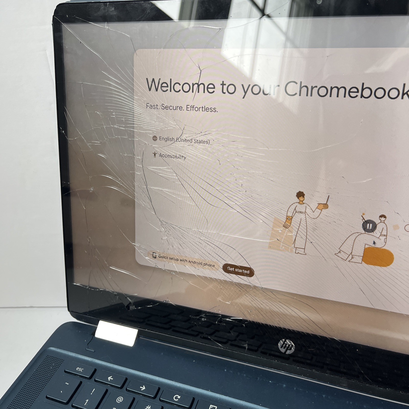 HP Chromebook x360 14a-ca0090wm 14” Touchscreen – LCD Issue