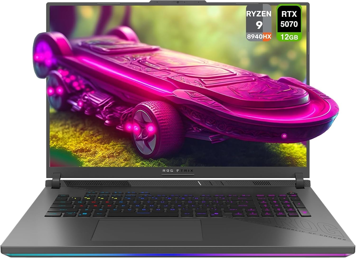 NEW ASUS ROG Strix G18 18″ 2.5K 240MHz, RTX 5070 ,Ryzen 9-8940HX, 64GB,1TB