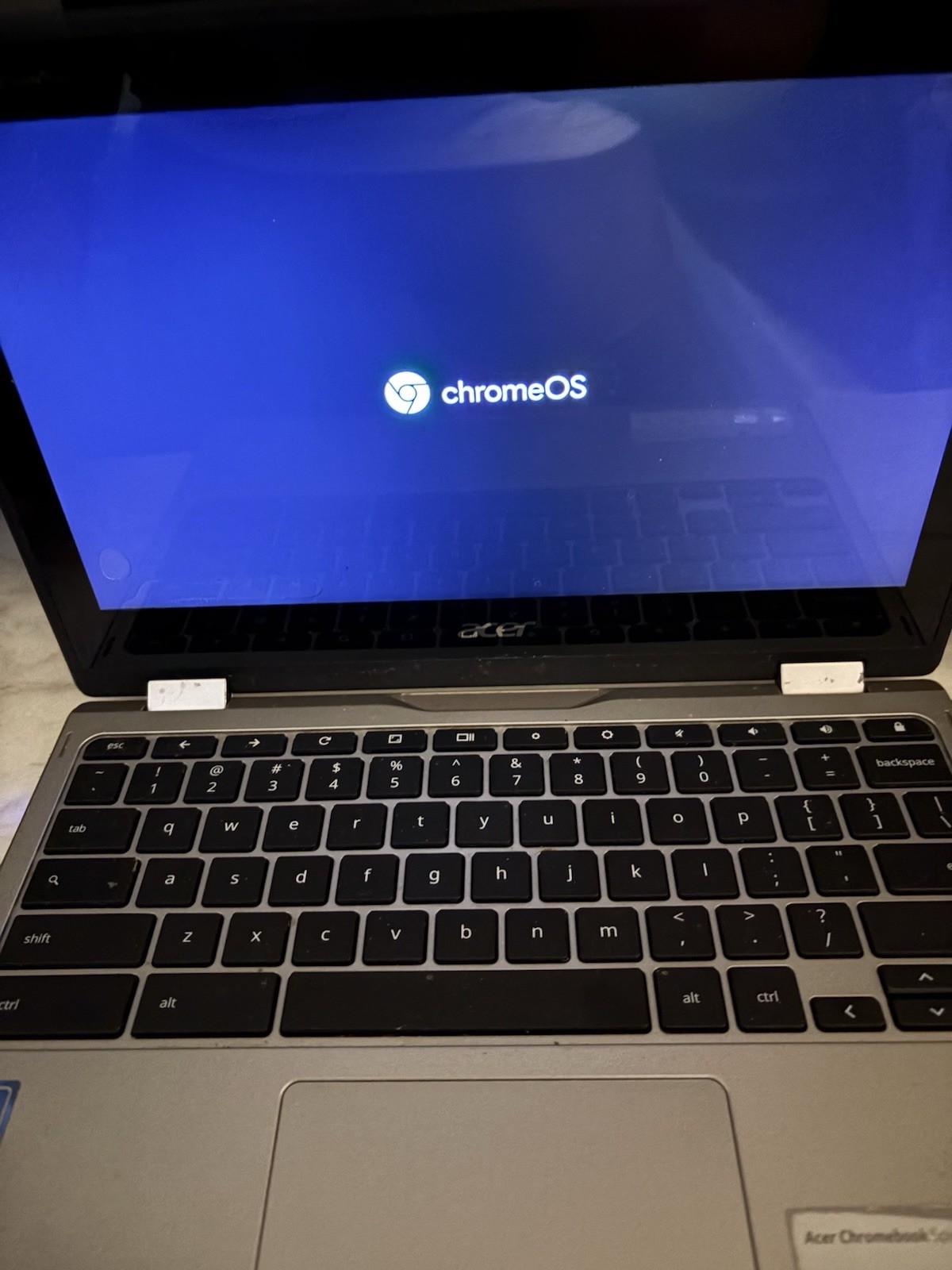 Acer Chromebook Spin 11 Convertible Ts Laptop 11.6″ Silver Chrome OS (NO cord)