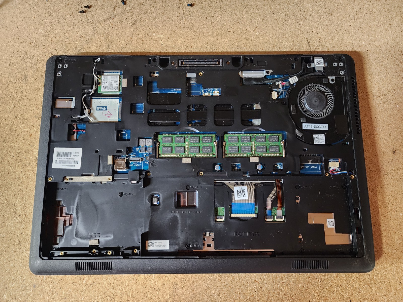 Dell Latitude E5550 i7-5600U 2.60GHz 16GB RAM No HDD/OS/Batt See Desc