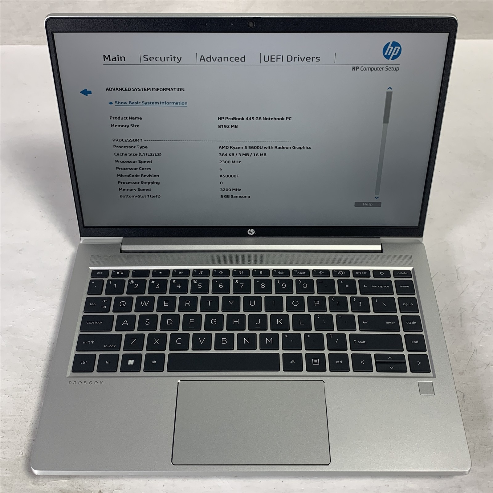 HP ProBook 445 G8 14″ Laptop Ryzen 5 5600U 2.3GHz 8GB – NO DRIVE