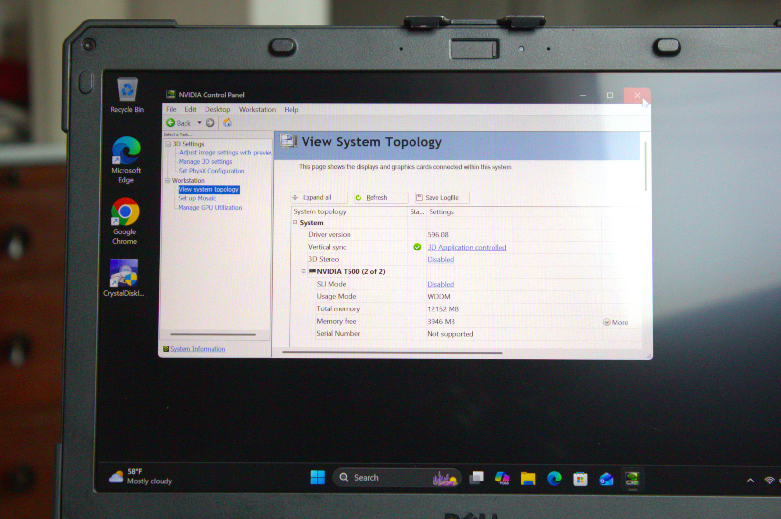 Dell Latitude 5430 Rugged i7-1185G7 Nvidia T500 512GB 16GB Touch Fingerprint