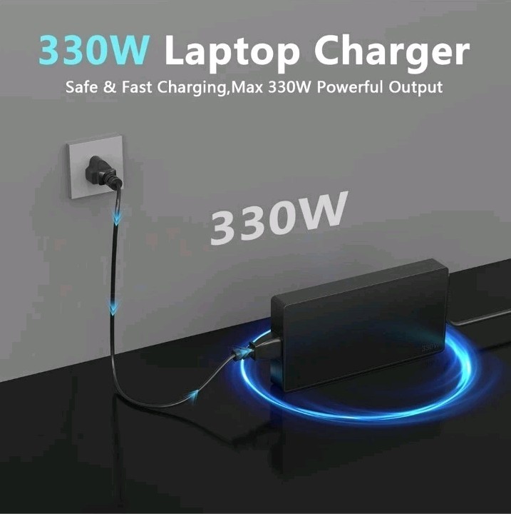 330W/400W Gaming Charger Compatible with Lenovo Legion Pro 7i 9i Gen 10 16IAX10H