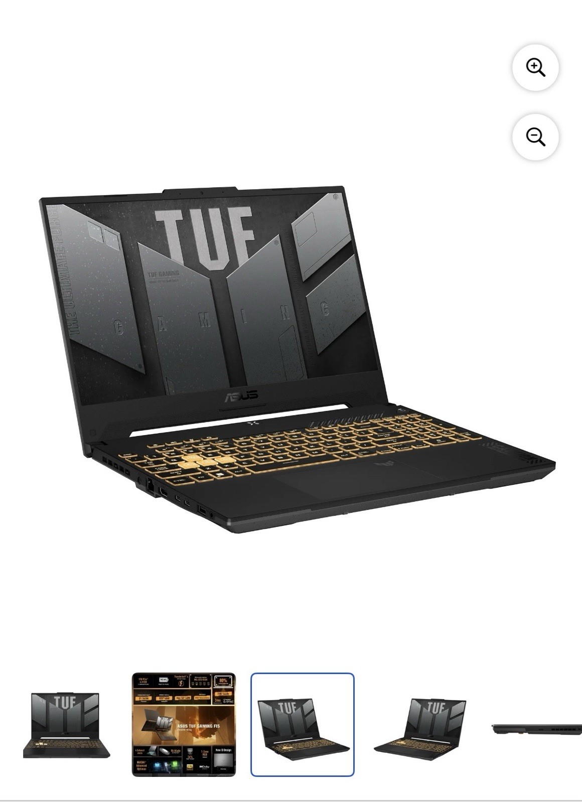 ASUS TUF Gaming F15 15.6″ FHD i7-13620H RTX 4060 16GB 1TB SSD Gray