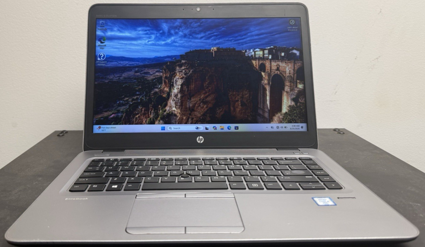 HP EliteBook 840 G3 14″ Laptop Intel Core i5-6300U 2.40GHz 16GB RAM 512GB SSD