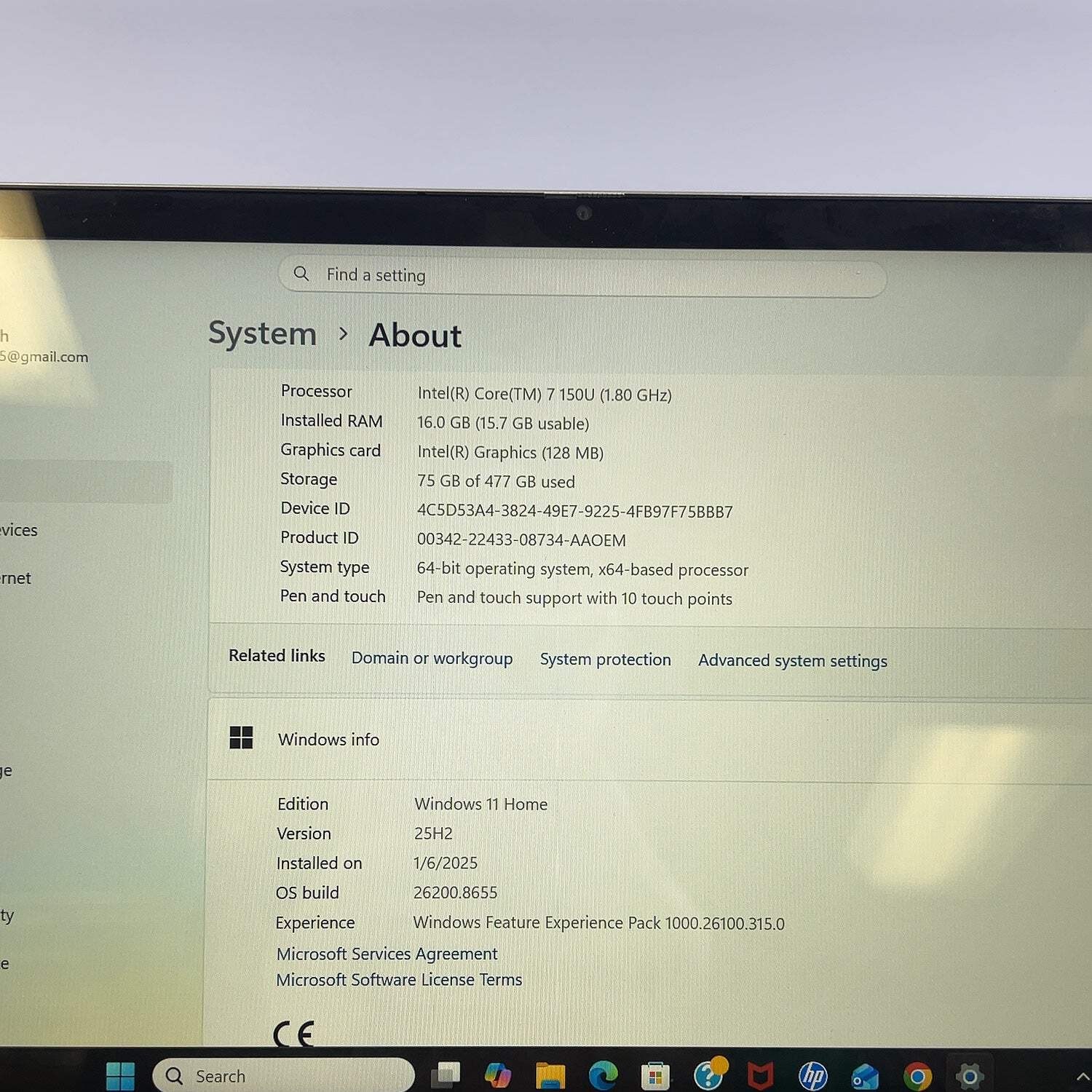 HP Envy x360 14-ES1023DX 14″ i7-150u 1.8GHz 16GB RAM 512GB SSD