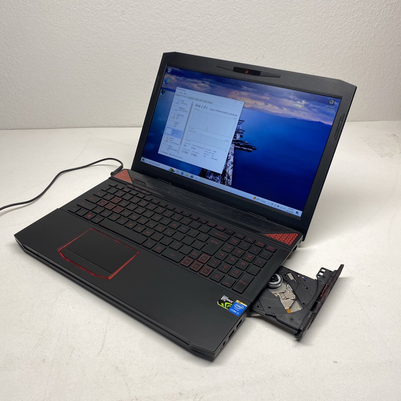 Cyberpower Fangbook Hx6 WORKING USED AS IS