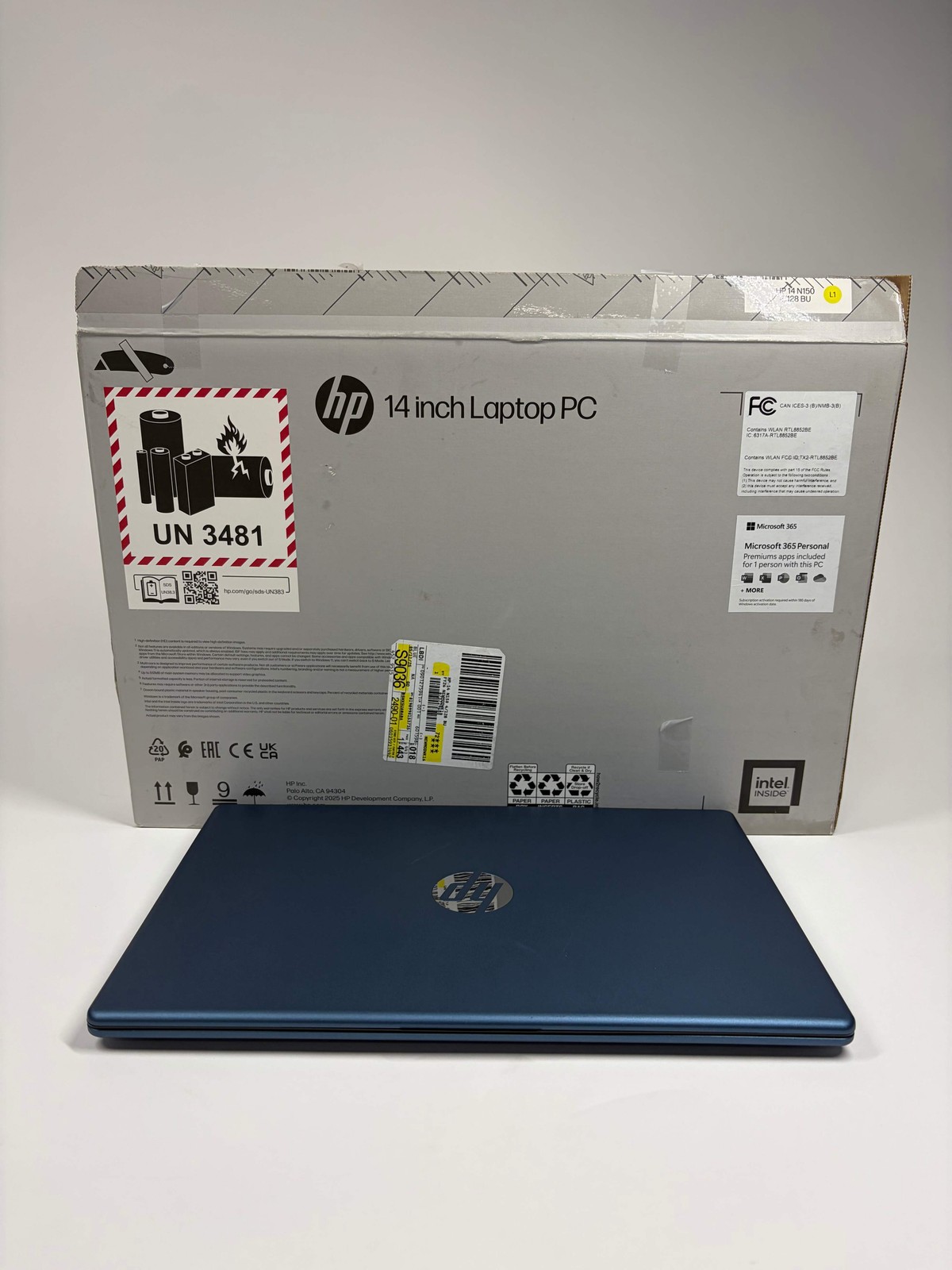 HP Laptop EP2012WM 14″ N150 1.0GHz 4GB RAM 128GB SSD