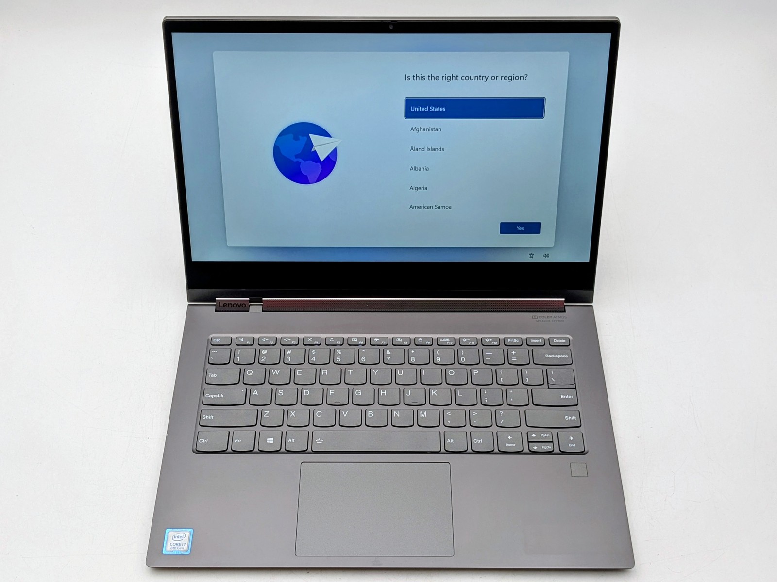 Lenovo Yoga 2-in-1 C930-13IKB 14″ FHD Touch I7-8550U 256GB SSD 8GB W11 *READ*
