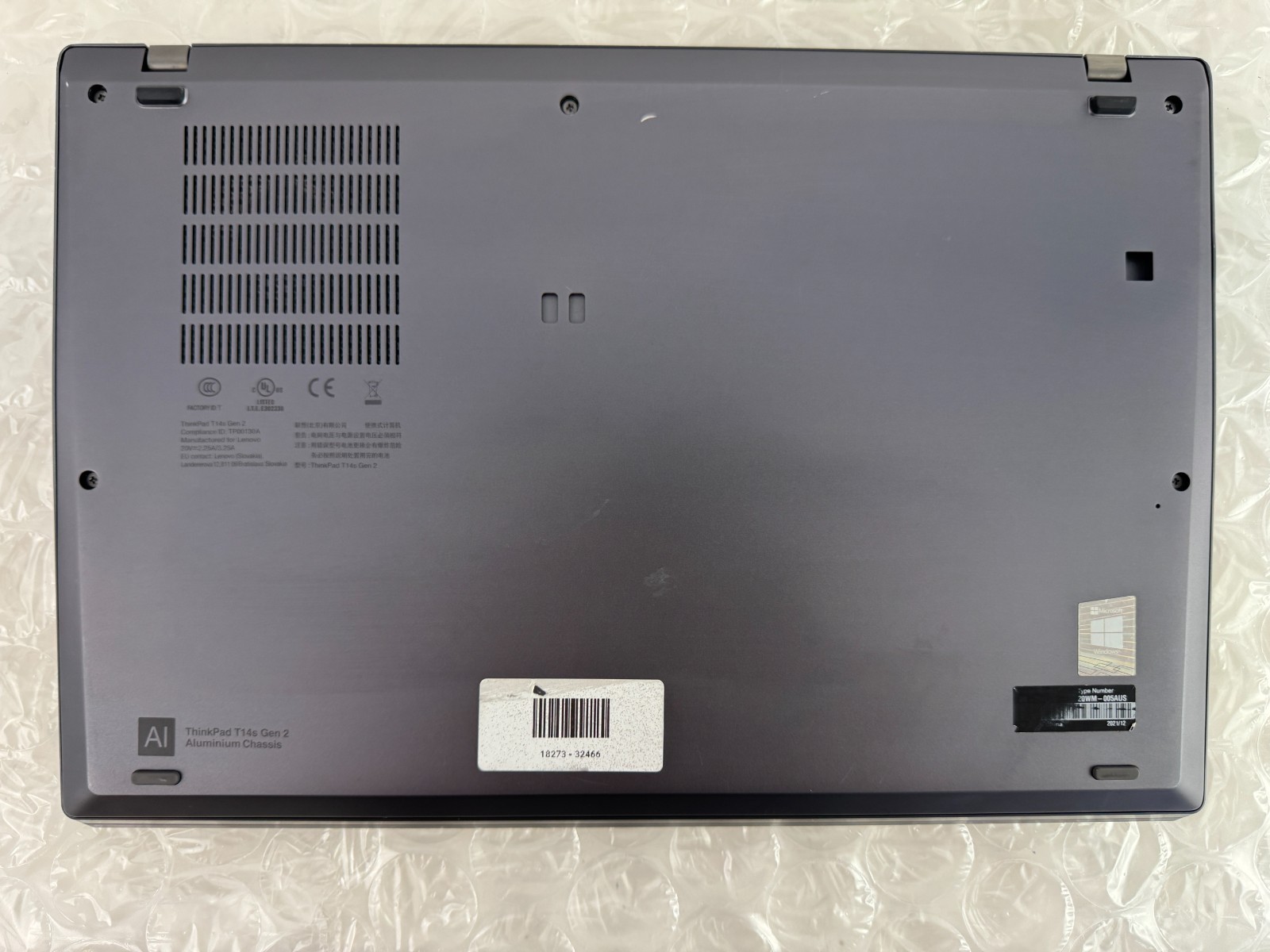 Lenovo ThinkPad T14s Gen 2 i7-1185G7 16GB 256GB SSD 14″ FHD Win 11 Pro