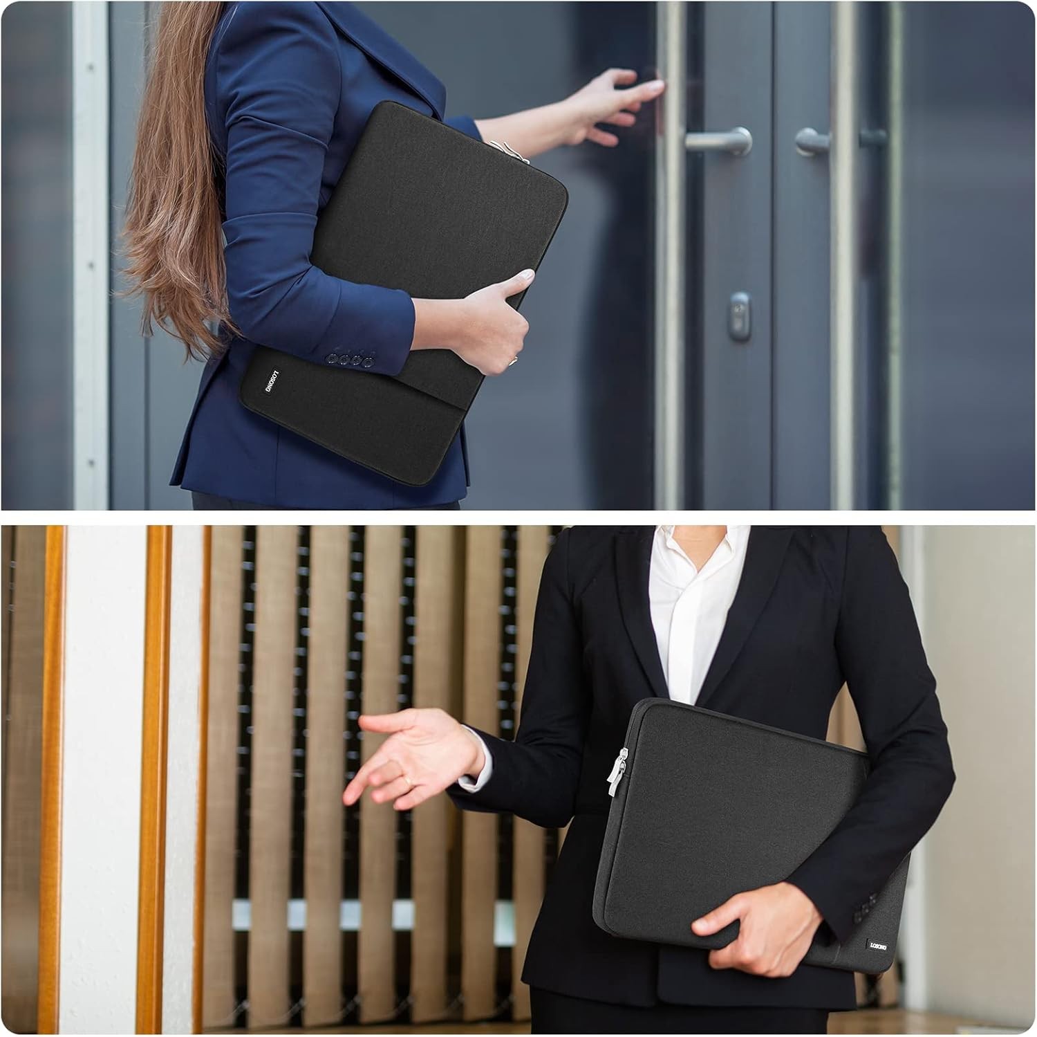 18.5 Inch Portable Monitor Case, Protective Carrying Sleeve for Most 18-18.5″ Mo