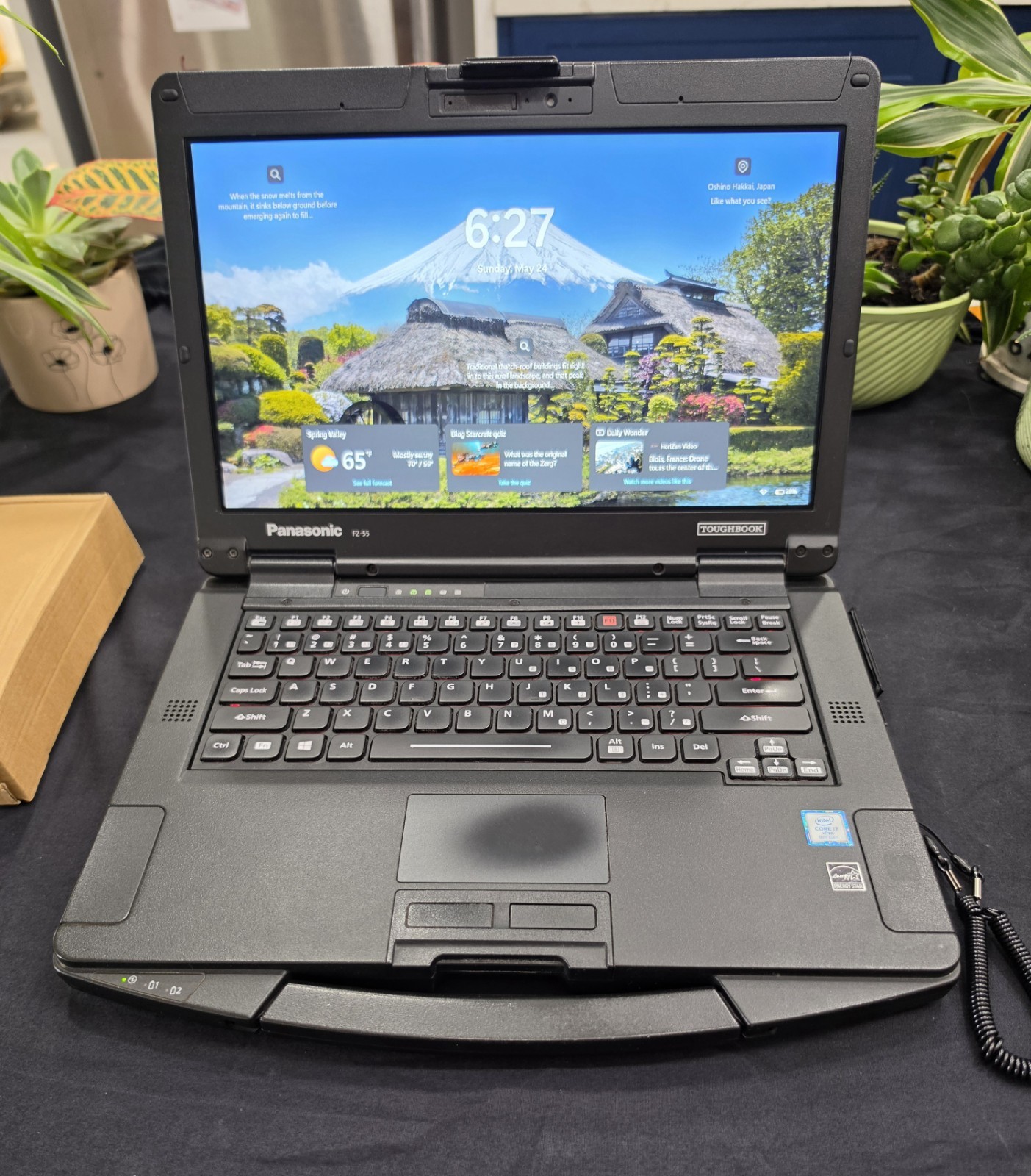 Panasonic FZ-55 Toughbook 14″ i7 32GB 1TB NVMe Radeon WX 4150 4G LTE Win 11