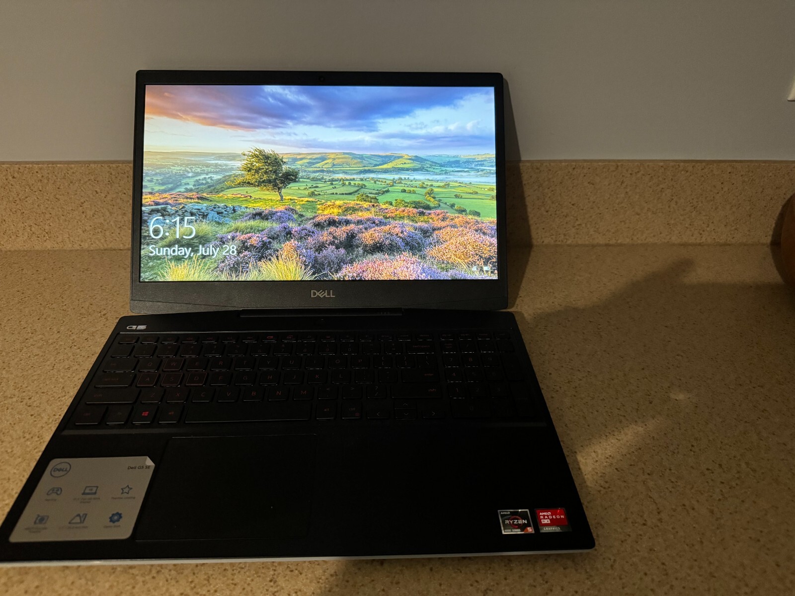 Dell G5 5505 Gaming Laptop Amd Graphics Ryzen 5 With Charger