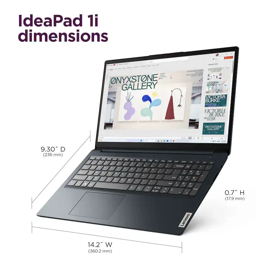 Lenovo IdeaPad 15.6″FHD Touchscreen Laptop Intel Core i5-1335U 8GB RAM 256GB SSD