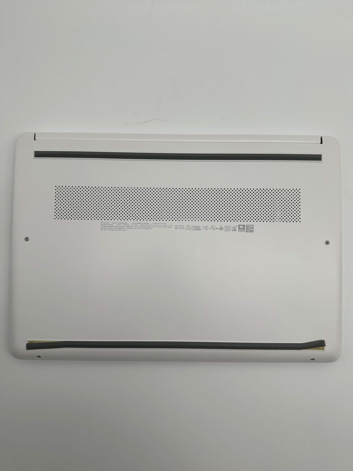 HP 14-dq0052dx 14-inch Laptop Intel Celeron 4GB 64GB White Used B