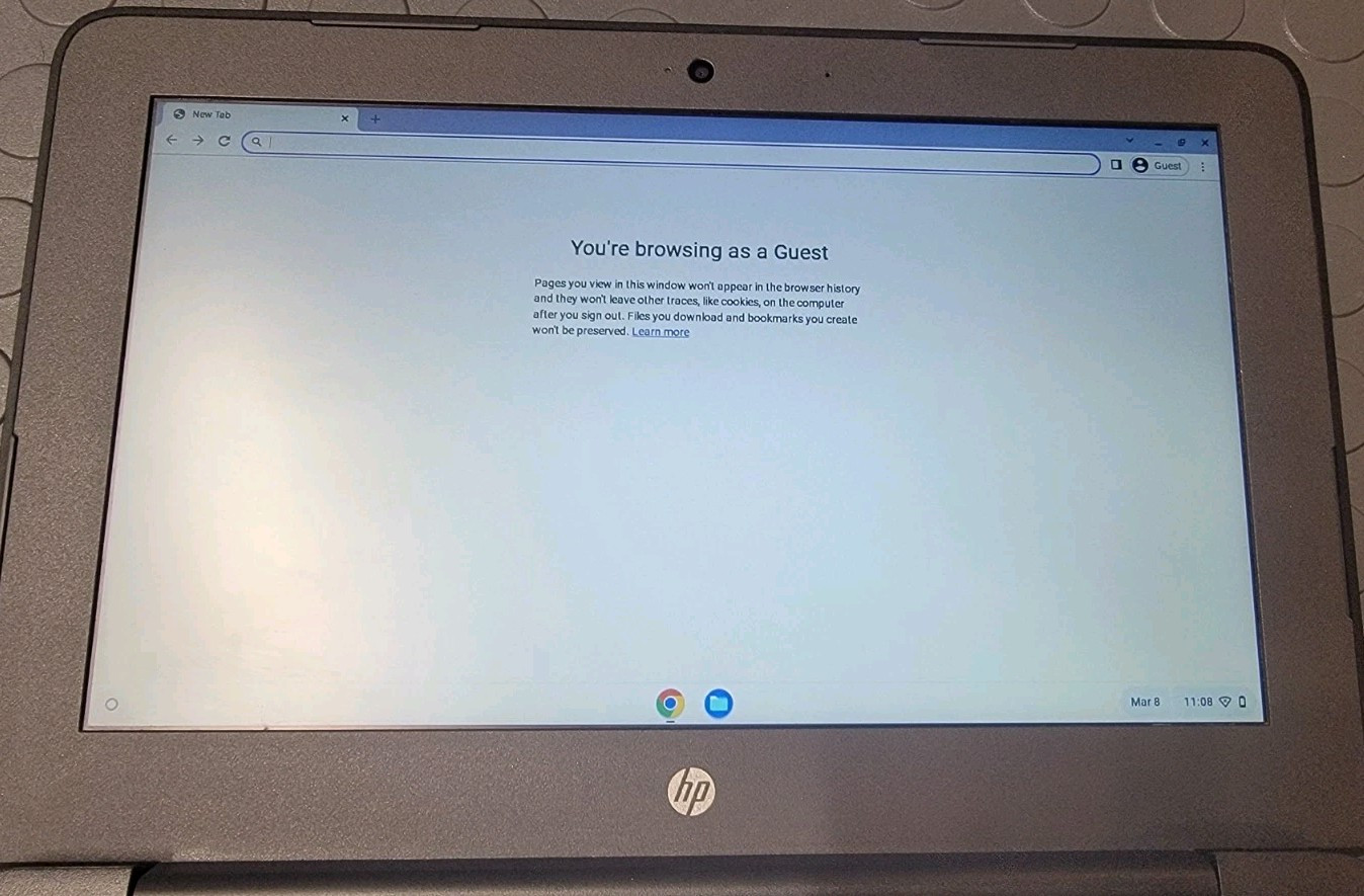 HP 11 G4 11.6″ Chromebook Intel 2.16 GHz 4GB RAM