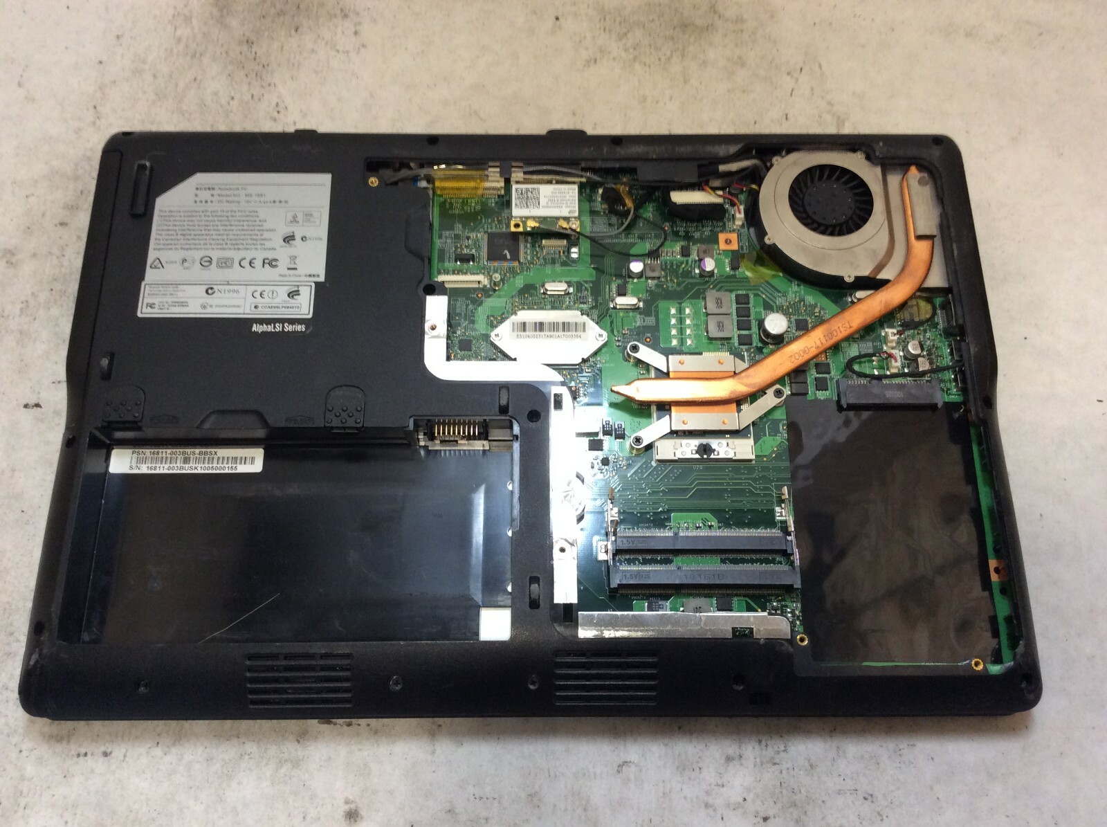 LAM MS-1681 Laptop 15″ Intel Core i5 READ DESCRIPTION -PP