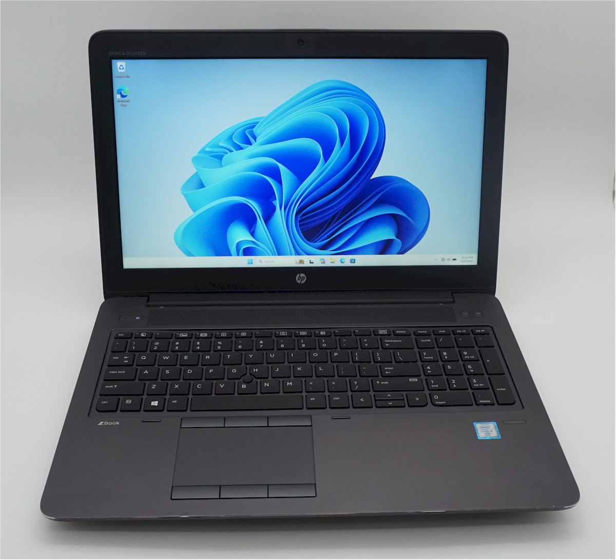 HP Zbook 15 G3 Laptop 15.6″ i7-6820HQ 16GB 256GB NVIDIA Quadro M2000M Very Good
