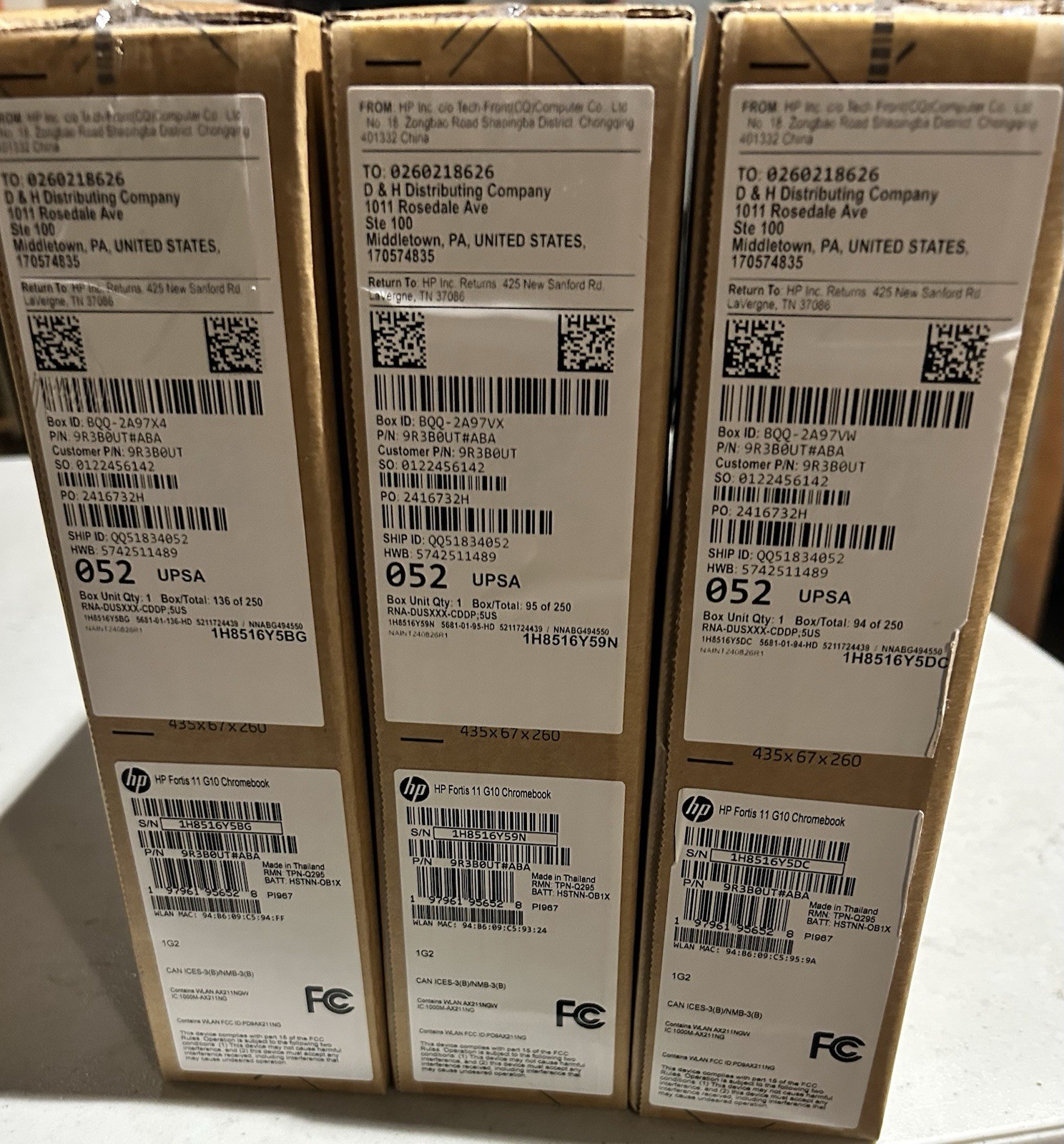 HP Fortis 11 G10 Chromebook Touchscreen Intel N100 4GB 32GB – New