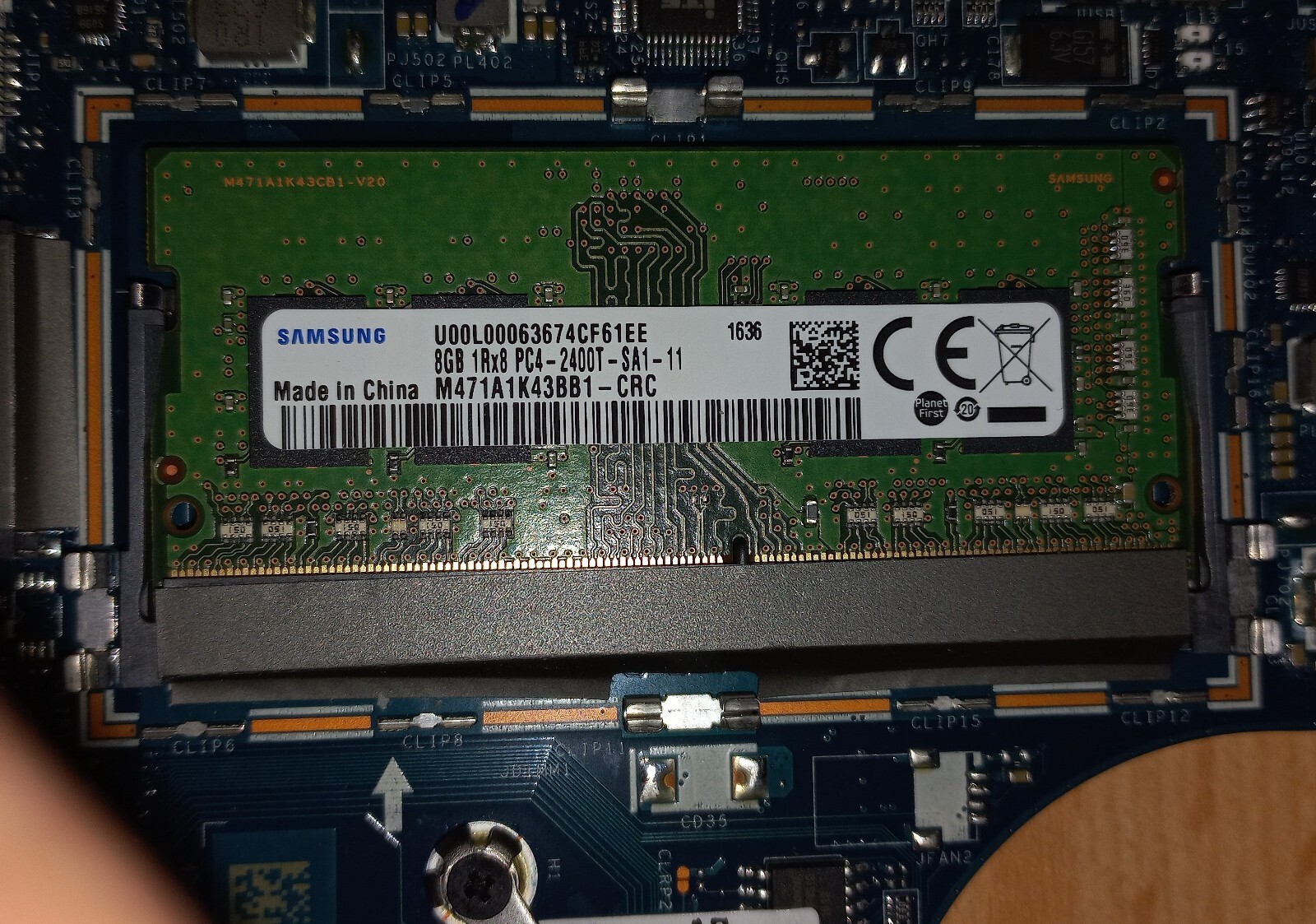 Lenovo YOGA 710-14IKB i7-7500U mainboard inc. 8GB RAM – fully functional, tested