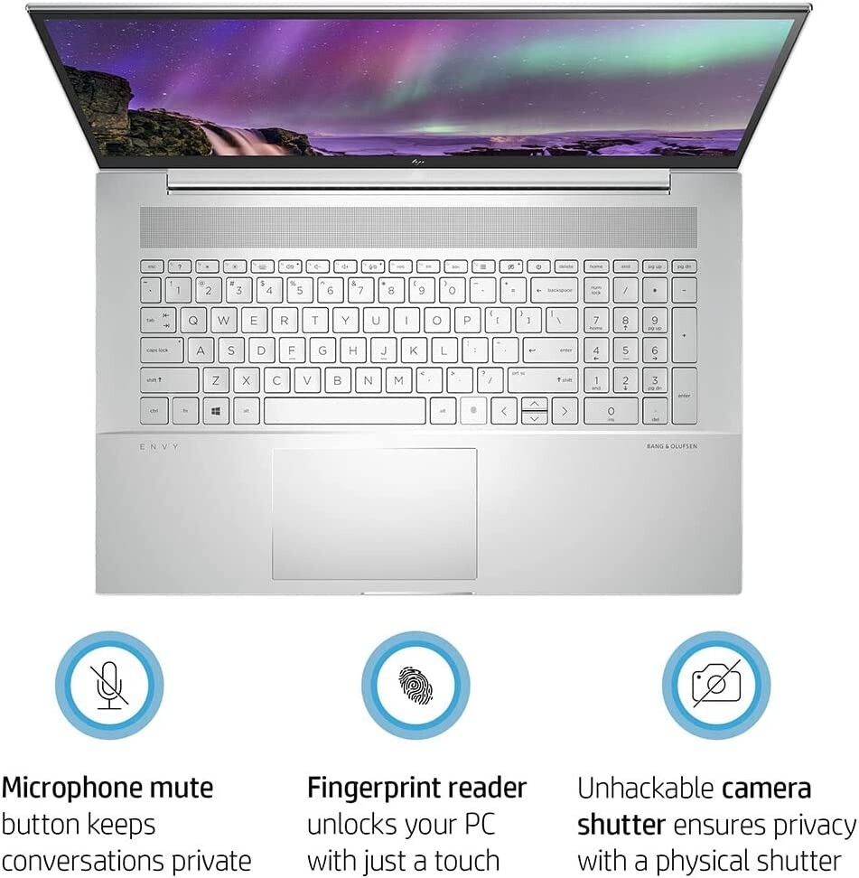 HP Envy 17T GAMING/VIDEO-ED 12thGen Intel i7-1255U 10 Core 2TB +64GB 5Ghz W11PRO