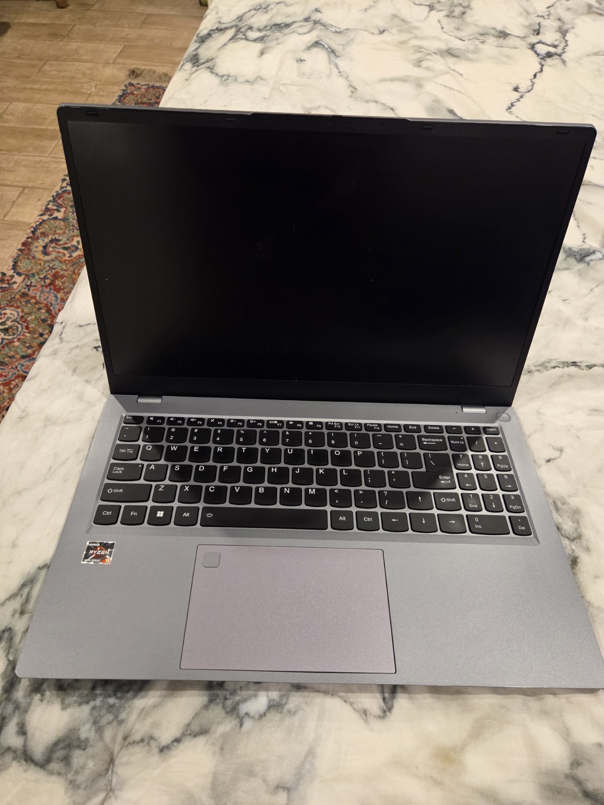 AMD Ryzen 9Notebook Laptop Gray 15.6Inch Integrated Graphics RAM 16GB SSD 512GB