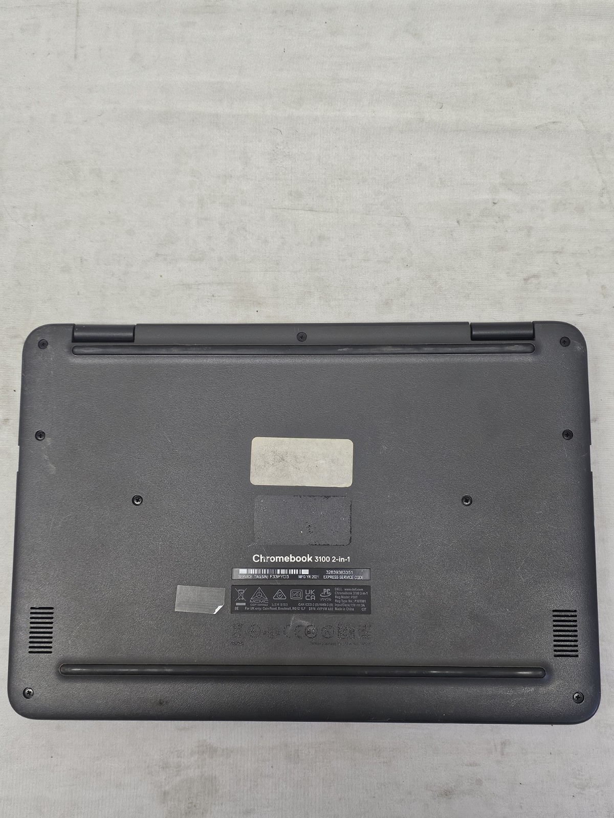 Dell Chromebook 3100 Laptop – Celeron N4020 – 4GB RAM – 16GB SSD – BAD BATTERY