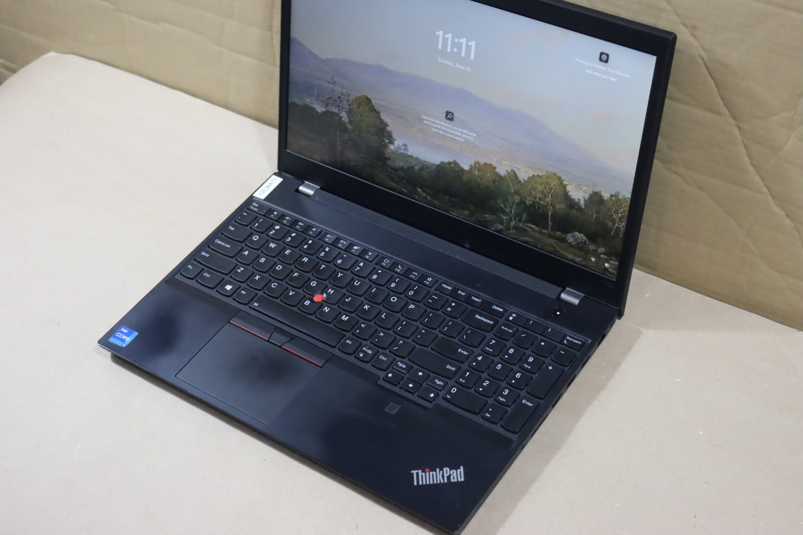 Lenovo ThinkPad T15p Gen 2 i7-11800H 2.3GHz 16GB 1 TB SSD NVIDIA GeForce GTX