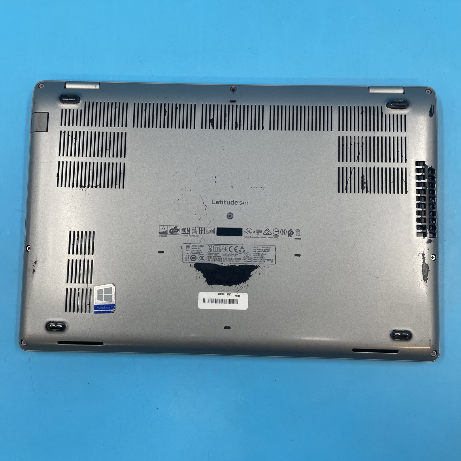 Dell Latitude 5411 | i7-10850H | 32GB RAM | MX250 | NO FAN/SSD/OS | 48% BATT